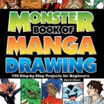 Monster Book of Manga Drawing – Paperback – 9781440332098